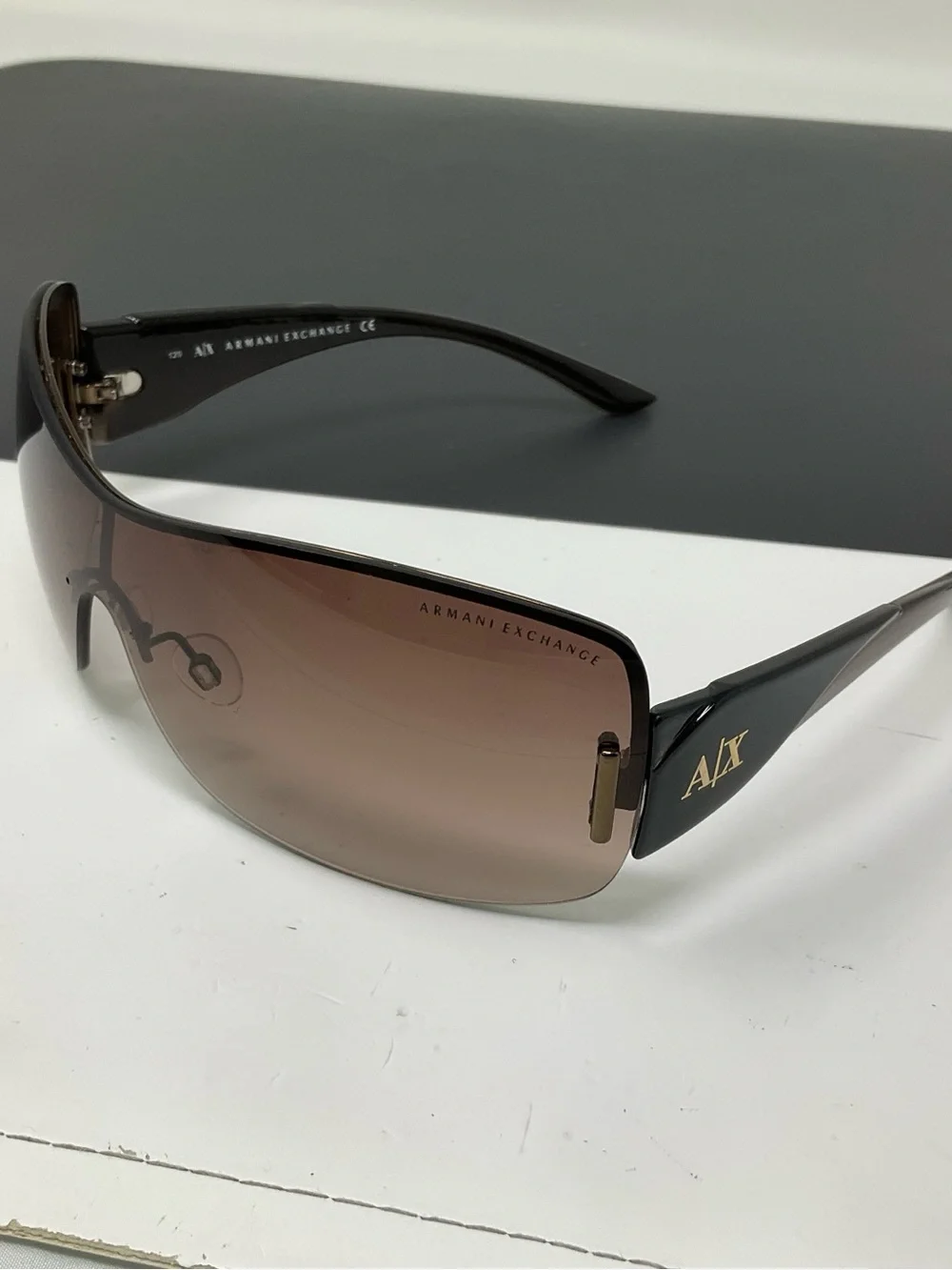 Armani Exchange AX189 /S shield wrap around sunglasses
